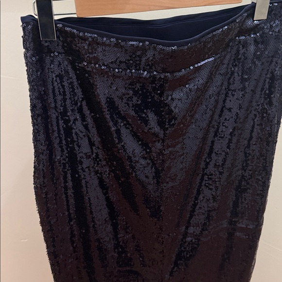 Chelsea28 Pull-on Midnight Blue Sequence Pencil Skirt. Size Medium (Worn ONCE!) - Picture 5 of 10